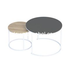 Coffee Table Size 60 - Siantano CT COSMO / Grey, Natural